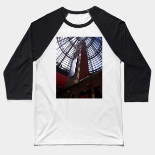 Melbourne's Iconic Shot Tower & Glass Roof Baseball T-Shirt